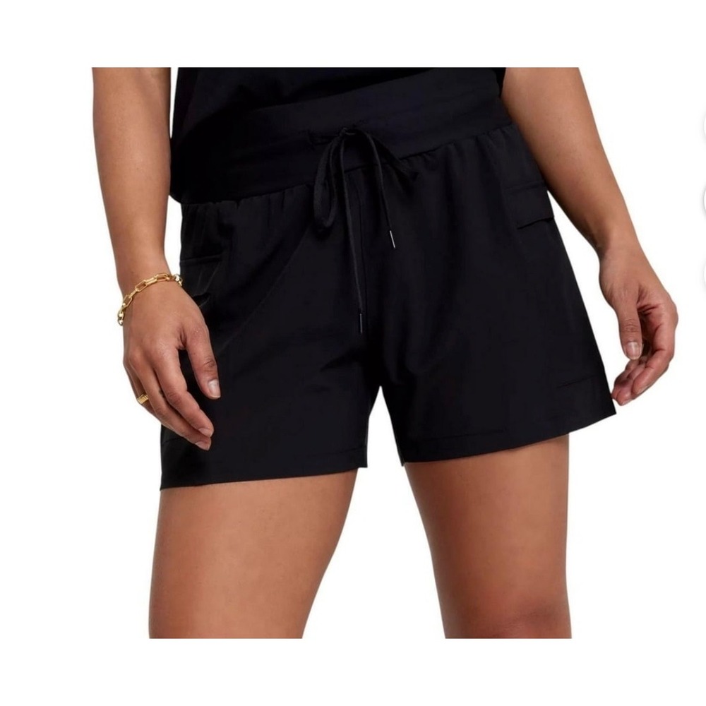 Calia Black Casual Truelight Cargo Short Size Medium